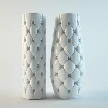 Rhinestone-Embellished Vase 3D model image 1 