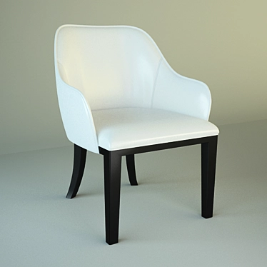 Baxter Dining Chair 3D model image 1 