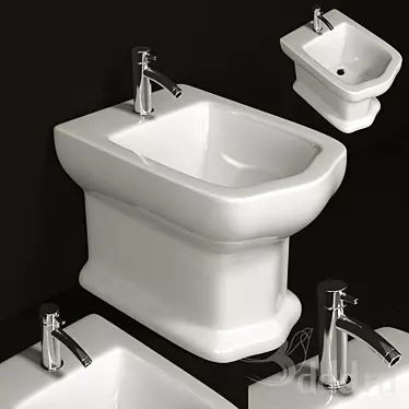 FreshClean Bidet - Advanced Hygiene Solution 3D model image 1 