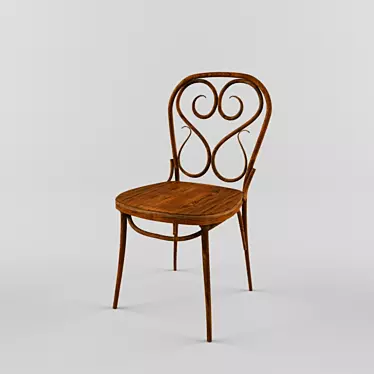  Classic Vienna Chair 3D model image 1 