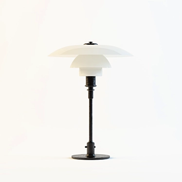 Poul Henningsen PH 4/3 Table Lamp 3D model image 1 