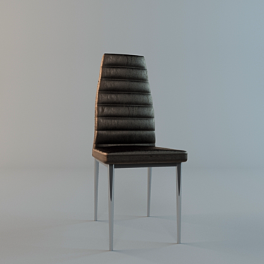 Metal Chair H-147 3D model image 1 