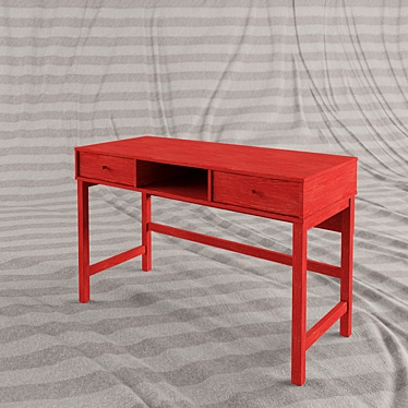 Modern IKEA Linnarp Writing Desk 3D model image 1 