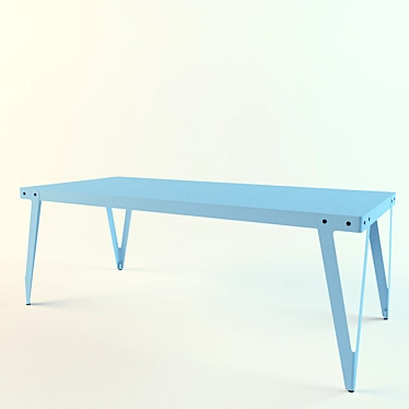Versatile LLOYD Dining Table - Functional Elegance! 3D model image 1 
