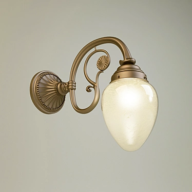 Classic Berlin Brass Pendant Light 3D model image 1 