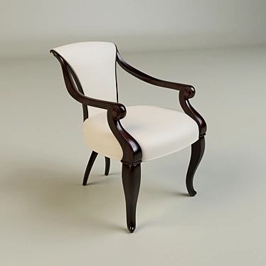 Christopher Guy 30-0032 Elegant Dining Armchair 3D model image 1 