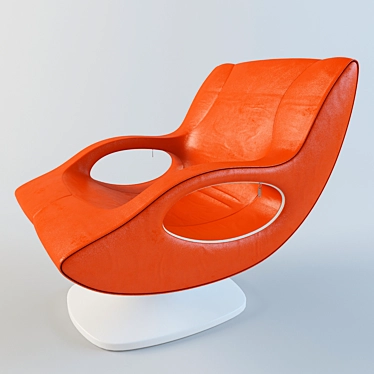 Sleek Swing Chair by Karim Rashid 3D model image 1 