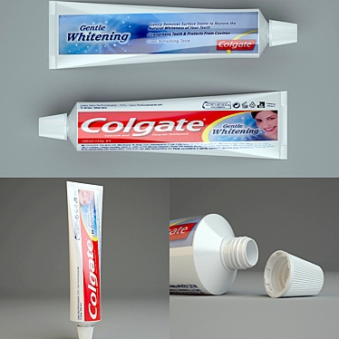 Fluoride-Infused Toothpaste 3D model image 1 