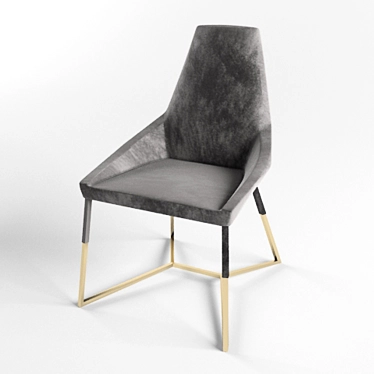 Luxurious Miu Chair: Perfect for Any Space 3D model image 1 