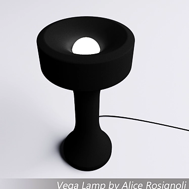 Modern Vega Lamp: Innovative Lighting 3D model image 1 