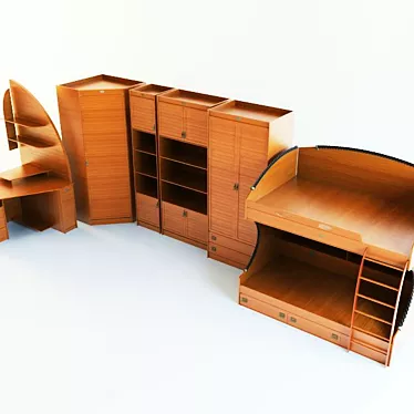 Child's Flint Furniture - Stylish and Functional 3D model image 1 