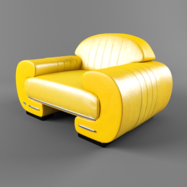 Luxury Les Mans Chair 3D model image 1 