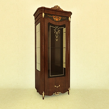 Classic Maroon Showcase 3D model image 1 