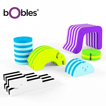 Developing Motor Skills: BObles Gaming Modules! 3D model image 1 