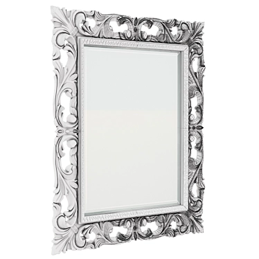 Elegant Reflection: Eurolegno Mirror 3D model image 1 