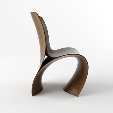 Sleek Skin Chair by Moroso 3D model image 1 