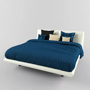 Dreamy Nights Bedding 3D model image 1 