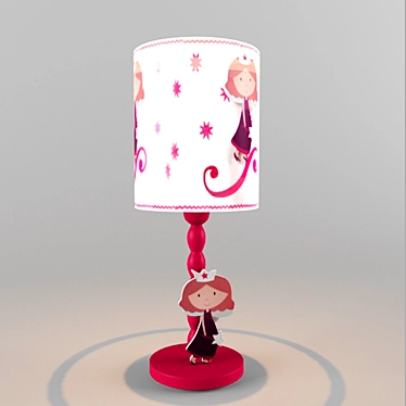 Kids' Room Table Lamp 3D model image 1 