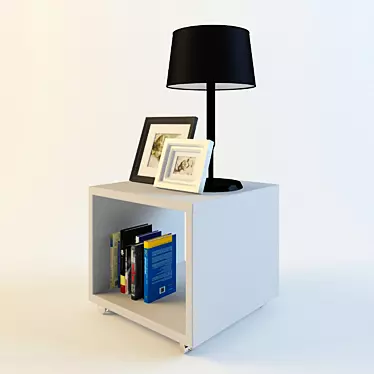 IKEA LAKK - Stylish Small Coffee Table 3D model image 1 