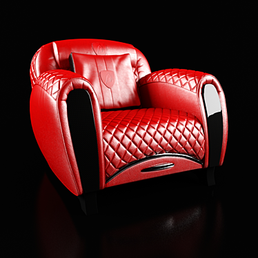 Formitalia Carbon Imola Armchair 3D model image 1 