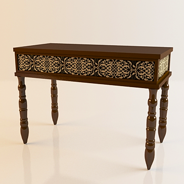 Art-Deco Inspired Table 3D model image 1 