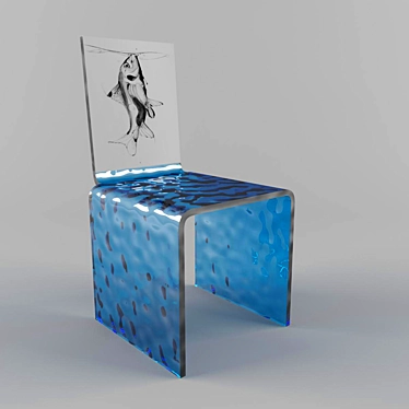 Innovative Chair by Aitali & Karim Rashid 3D model image 1 