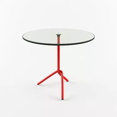 Modern Italian Design: Fil Side Table by Paolo Cappello 3D model image 1 