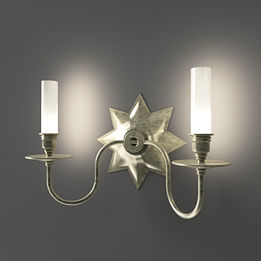 Polaris Star Wall Light 3D model image 1 