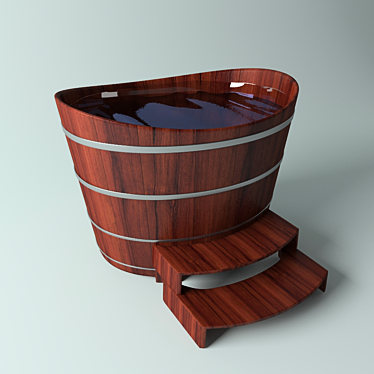 Sacred Waters Baptismal Font 3D model image 1 