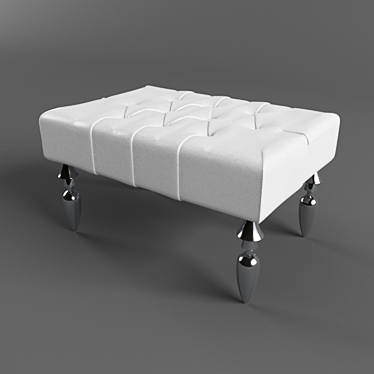 Minimalist Daybed: 280mm H x 350mm W x 500mm L 3D model image 1 