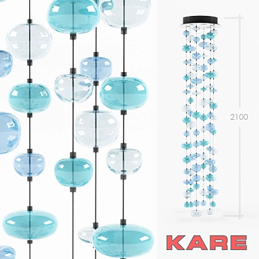 Kare / Bubbles Blue