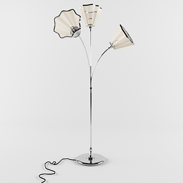 Modern Designer Floor Lamp 3D model image 1 