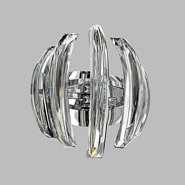 Eglo DRIFTER 89206 Crystal Chrome Pendant 3D model image 1 