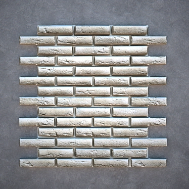 Camelot Chester 324 Brick: Geometric Design, 225x55mm 3D model image 1 