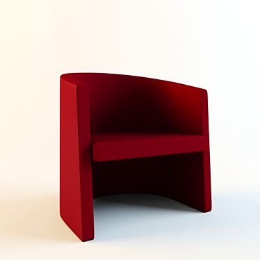 Cappellini Well: Modern Comfort in a Chair 3D model image 1 