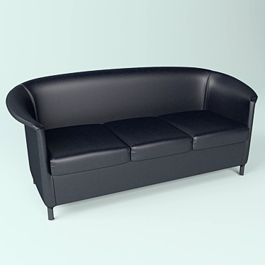 Aesthetic Aura XL Sofa 3D model image 1 