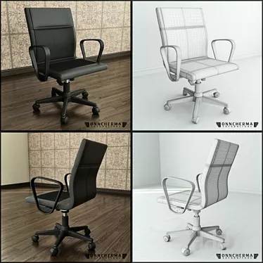 Sleek Modern Chair Design 3D model image 1 