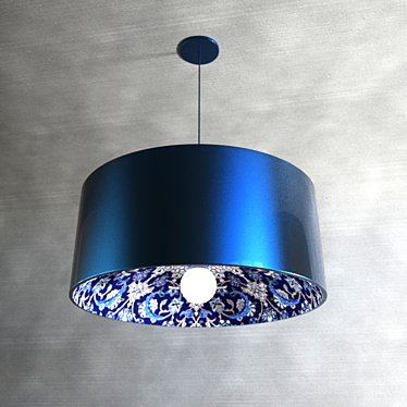 Elegant CARPETRY Pendant Light 3D model image 1 