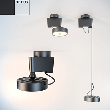 Belux U-Turn Magnetic Suspension 3D model image 1 