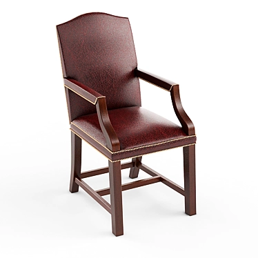 Oxford Collection Desk Chair 3D model image 1 