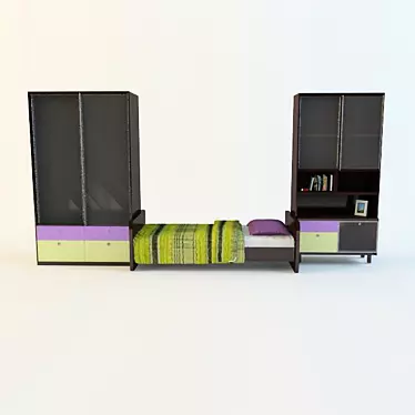  "Snack" Kids Furniture: Delightful and Durable 3D model image 1 
