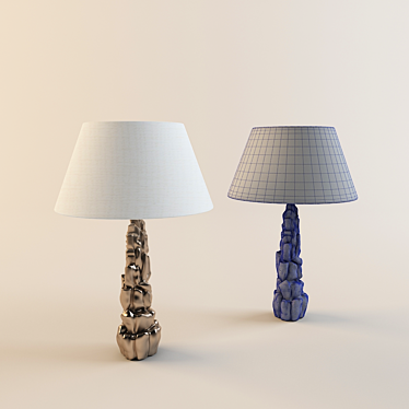 Elegant Illumination: Table Lamp 3D model image 1 