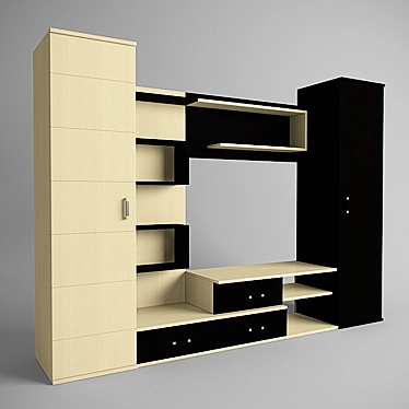 Modular Jilani-5 DSP Wall Unit 3D model image 1 