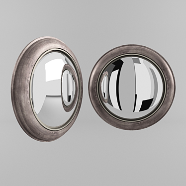 Mirrored Spherical Accent Piece 3D model image 1 