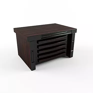 Stella Premium Wooden Table 3D model image 1 