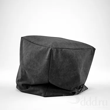 CozyCush Pouf (46x42x42 cm) 3D model image 1 