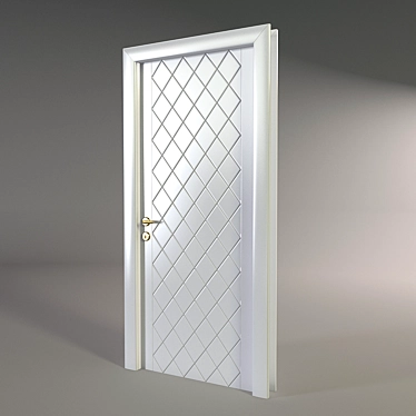 Elegant Interiors: Interior Door 3D model image 1 