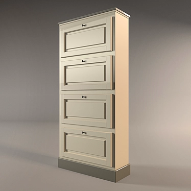  Shoe Organizer Closet 3D model image 1 