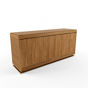  Italian Crafted Ceccotti Credenza 3D model image 1 