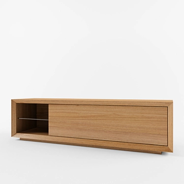 Modern TV Stand - Stylish and Durable 3D model image 1 